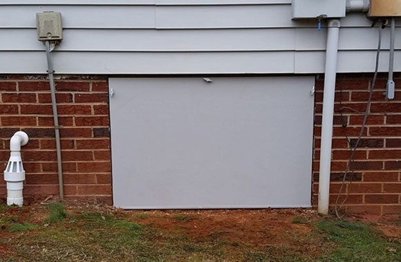 crawl space vent doors covers everlast door crawlspace vents ventilation